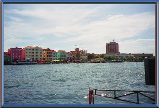 The Punda section of the city of Willemsted, Cura&ccedil;ao
